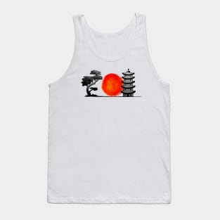 The Golden Pagoda Tank Top